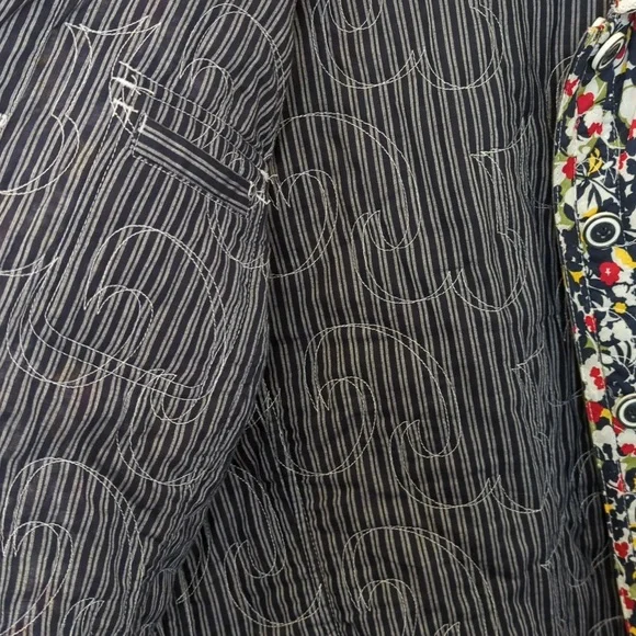 Christopher & banks quilted reversible L women's blazer - Picture 4 of 7